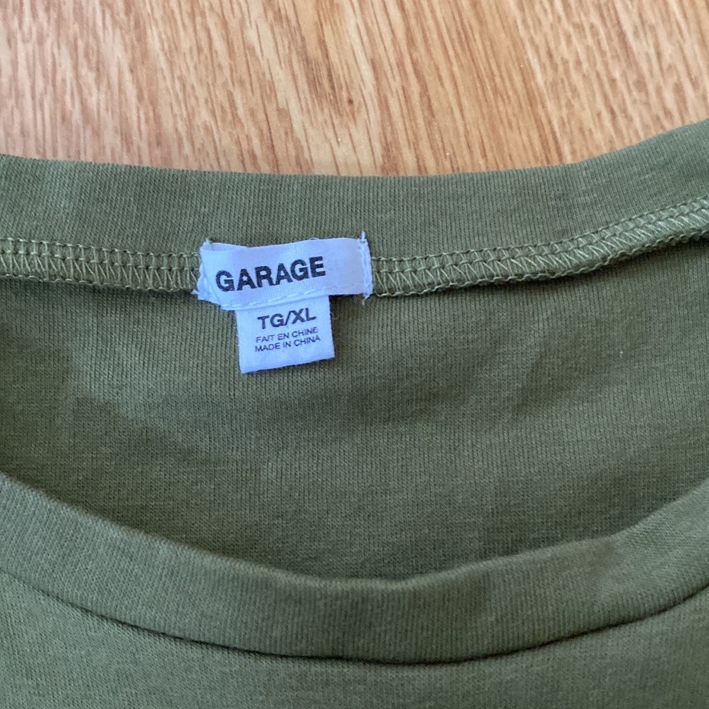 5 for $20! Garage Short Sleeve Crop Top - Picture 2 of 3